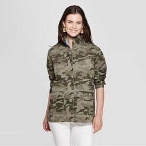 Camouflage Women's Jacket Coat size Large L